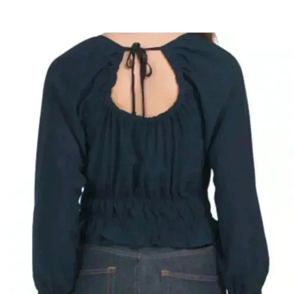 Madewell Georgia Tie Back Top - Picture 2 of 9